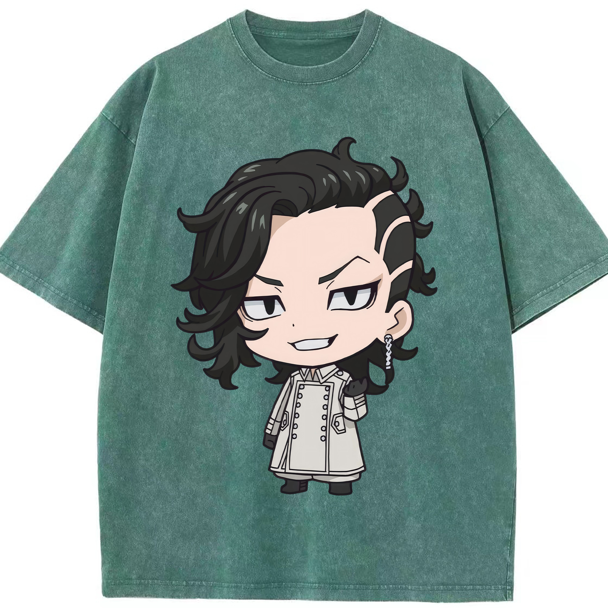 （画像用） 東京リベンジャーズ Tokyo Revengers 綿100% ヴィンテージ風 半袖Tシャツ（フロントプリント）